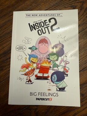 Inside Out Cartoon Character Art Print - Colorful Poster